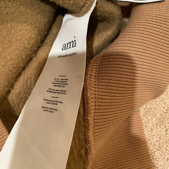 Mens AMI Paris oversized crewneck sweatshirt - Picture 6 of 6